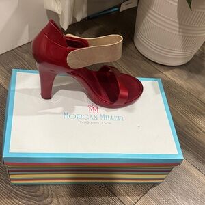 Morgan Miller Red and Tan Heels